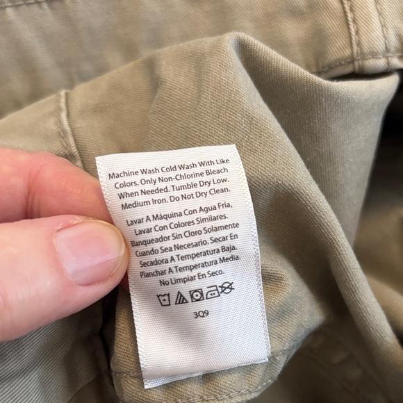 George Men's Light Unlined Khaki Field Barn Shirt Jacket Like New Size 2XL - Picture 13 of 13